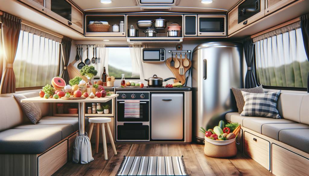 Les 5 articles indispensables pour bien manger en camping car : cuisine et confort sur la route