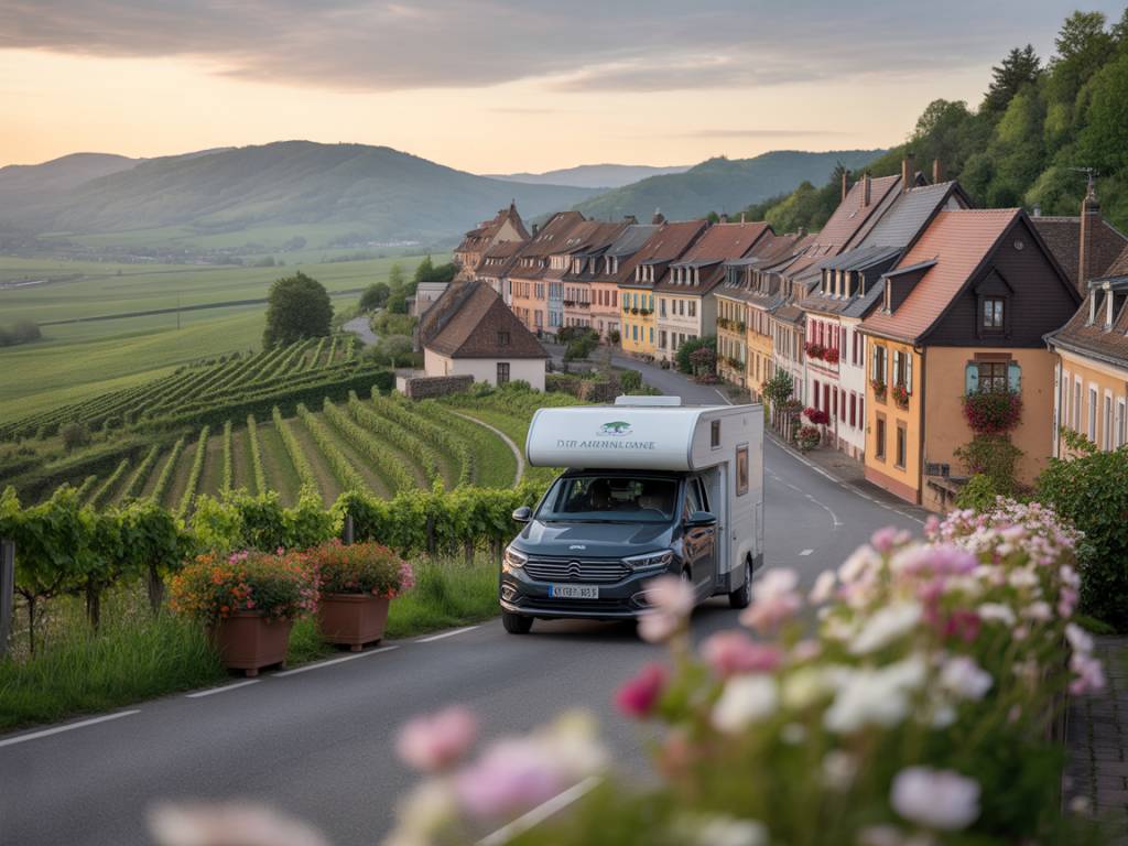 Découvrir l'Alsace en camping-car : route des vins, villages fleuris et gastronomie locale